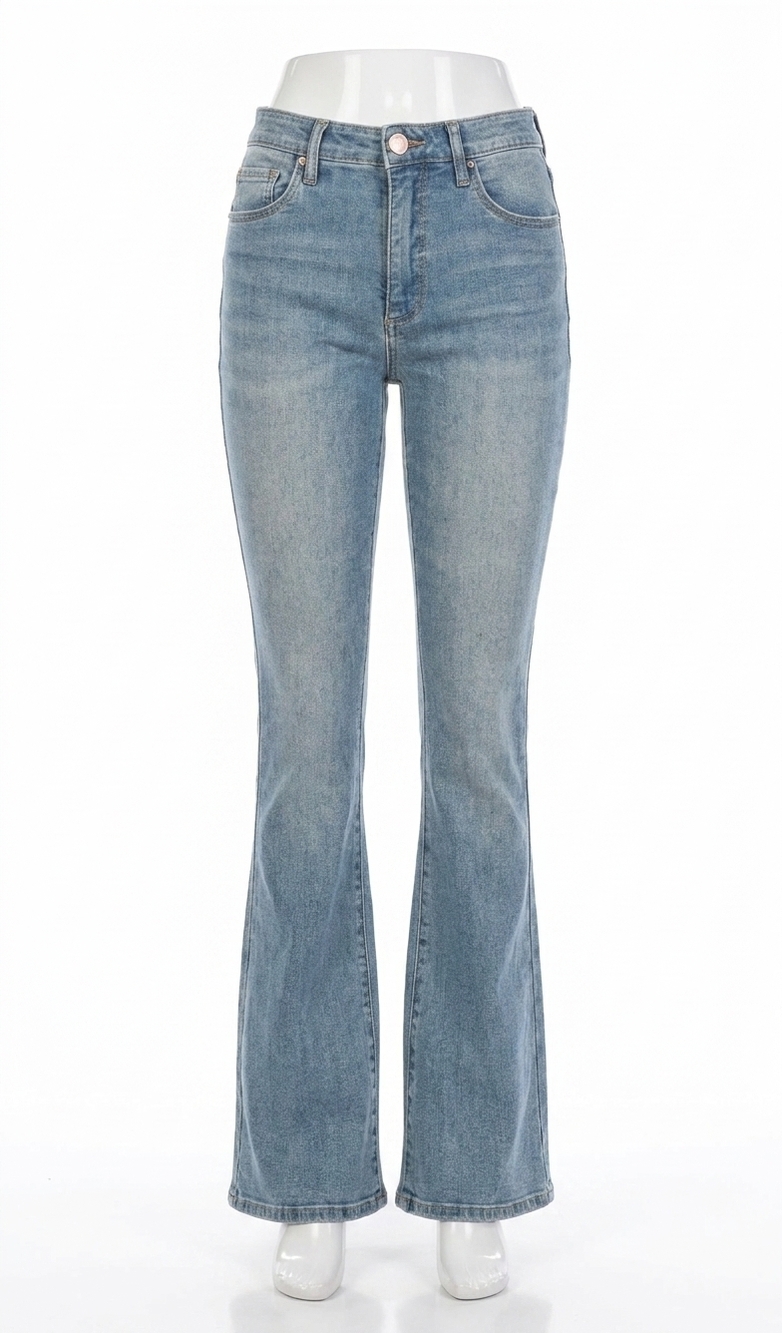 NEW KUT FROM THE KLOTH ana high rise-fab ab flare jean in ultimate
